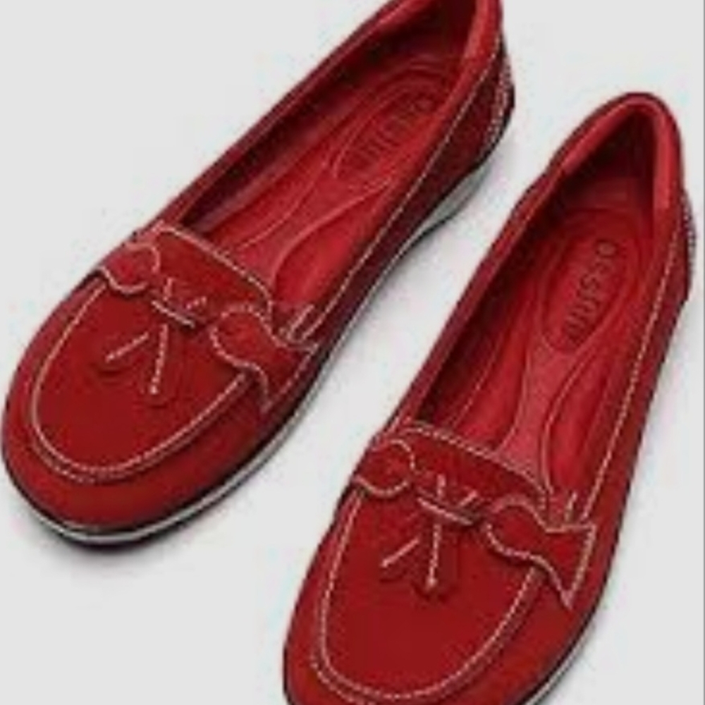 Red Loafers for Women